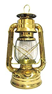 1. V&O by 21st Century 610-76114 10-Inch Centennial Solid Brass Trim Oil Lantern