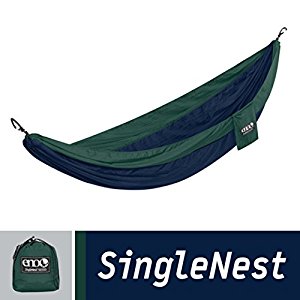 3. ENO Eagles Nest Outfitters - SingleNest Hammock, Portable Hammock for One