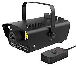 2. 1byone Halloween Fog Machine with Wired Remote Control
