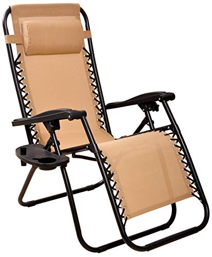 BalanceFrom Adjustable Zero Gravity Lounge Chair Recliners for Patio