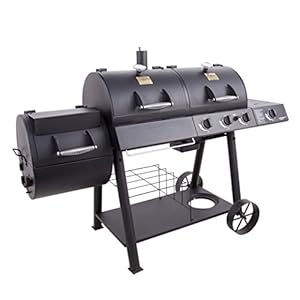 6. Oklahoma Joe's Charcoal/LP Gas/Smoker Combo