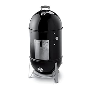 15. Weber 721001 Smokey Mountain Cooker 18-Inch Charcoal Smoker