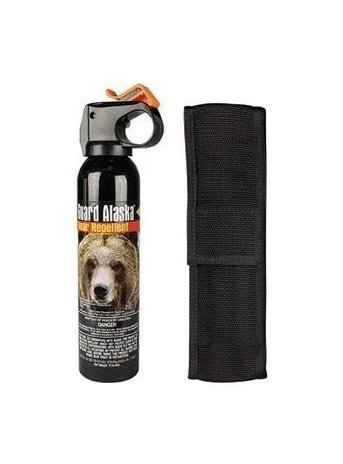 3. Bear Guard Alaska Bear Pepper Spray 9 Ounce Can with Nylon Holster