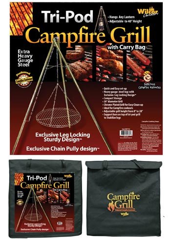 8. Campfire Tri-Pod Grill by Wilcor