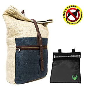 18. Core Hemp Himal Hemp Backpack with Removable 7x6 Smell Proof Case