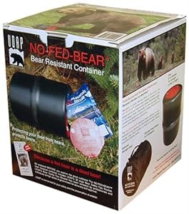 7. NO-FED-BEAR Bear Resistant Canister by UDAP
