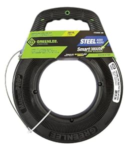 1. Greenlee FTS438DL-250 SmartMARK Laser Etched Steel Fish Tape with SpeedFlex Leader