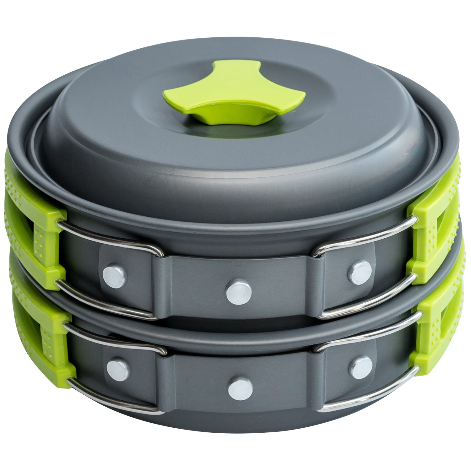 4. MalloMe Camping Cookware Mess Kit