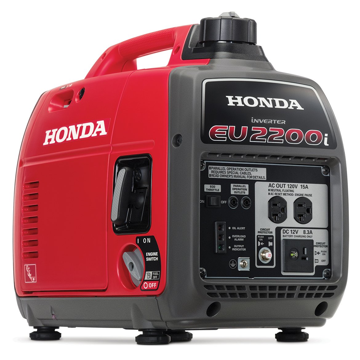 1. Honda EU2200i 2200-Watt 120-Volt Super Quiet Portable Inverter Generator