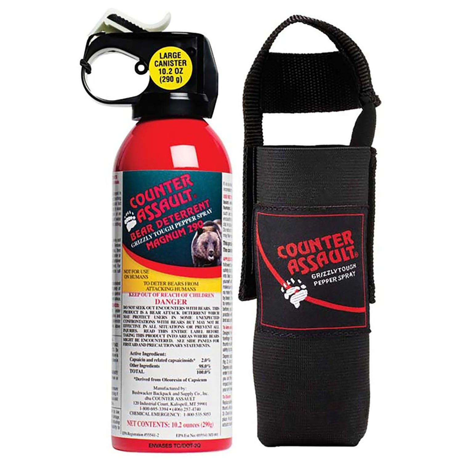 2. Counter Assault Bear Deterrent 10.2 oz.