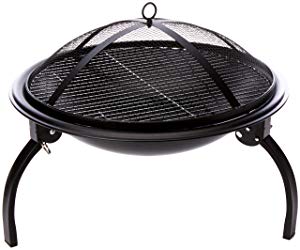 6. La Hacienda 58106 Camping Firebowl with Grill